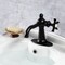 Kingston Brass Single-Handle Bathroom Faucet with Push Pop-Up, Matte Black KSD3540NX - alternate 4